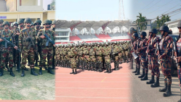 ভোটের মাঠে আজ থেকে নামছে আইনশৃঙ্খলা বাহিনী