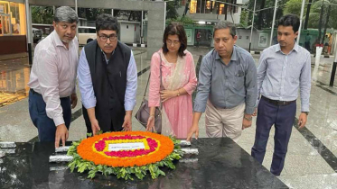 বাংলা ওয়ার্ল্ড ওয়াইড’র পক্ষ থেকে বঙ্গবন্ধুর প্রতি শ্রদ্ধা নিবেদন