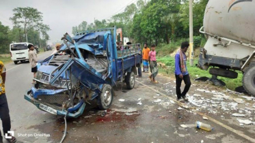 বাহুবলে পিকআপ-ট্রাকের সংঘর্ষে নিহত ২