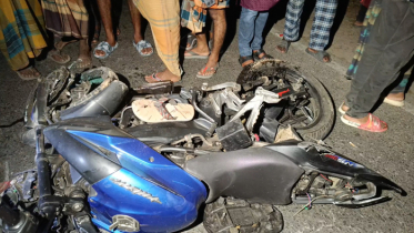ট্রাকের চাকায় পিষ্ট হয়ে দুই মোটরসাইকেল আরোহী নিহত