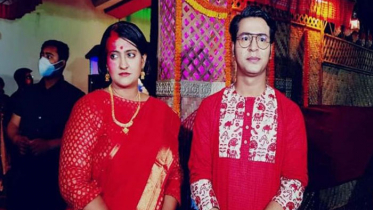 সাত পাকে বাঁধা পড়লেন অনির্বাণ-মধুরিমা