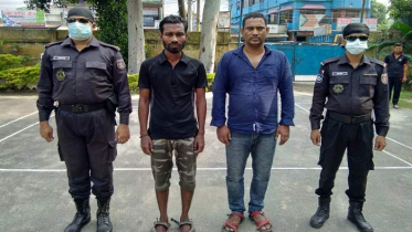 ব্রাহ্মণবাড়িয়ায় বিদেশি রিভলবার-গুলিসহ আটক ২