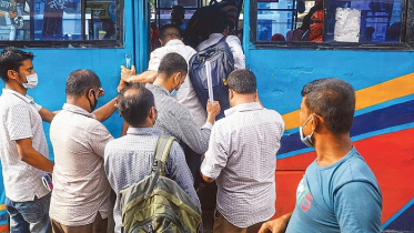 যত আসন তত যাত্রী নিয়ে চলবে বাস