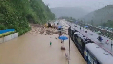 ভারী বৃষ্টিপাতের ফলে আসামে বন্যা