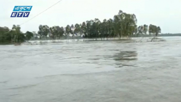 উত্তরাঞ্চলের কয়েকটি জেলায় নদ-নদীর পানি বেড়েছে (ভিডিও)