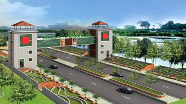 বাংলাবান্ধায় নির্মিত হচ্ছে দৃষ্টিনন্দন বঙ্গবন্ধু শেখ মুজিব স্কয়ার