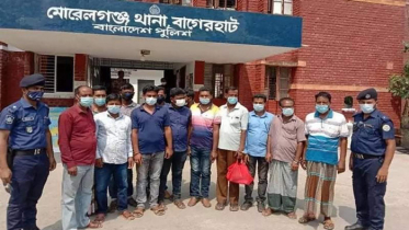 মোরেলগঞ্জে নৌকার প্রার্থীর ওপর হামলা, গ্রেফতার ১৩