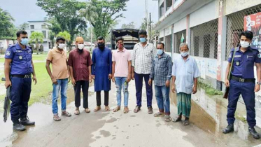 মোরেলগঞ্জে বিধি-নিষেধ ভঙ্গ করায় ৭ ব্যবসায়ীকে কারাদণ্ড