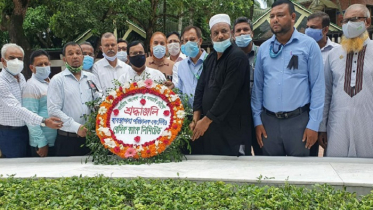 বঙ্গবন্ধুর সমাধিতে বেসিক ব্যাংক এমডি`র শ্রদ্ধা 