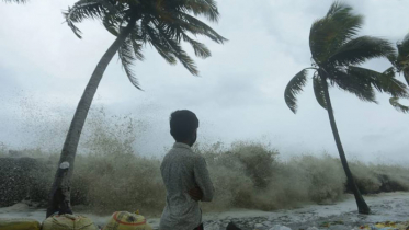 নিম্নচাপে পরিণত বঙ্গোপসাগরে সৃষ্ট লঘুচাপ, ৩ নম্বর সংকেত