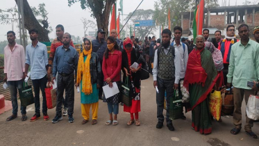 অবশেষে দেশে ফিরল দালালদের খপ্পরে সর্বশান্ত ১২ জন