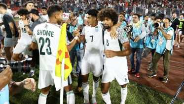 ২২ বছর পর ফুটবলে ভারতের বিপক্ষে জয় পেল বাংলাদেশ
