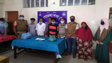 ব্রাহ্মণবাড়িয়ায় বিপুল পরিমান মাদকদ্রব্যসহ গ্রেফতার ৮ 
