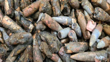 আখাউড়ায় মাটি খুঁড়তে মিলল হাজারও বুলেট