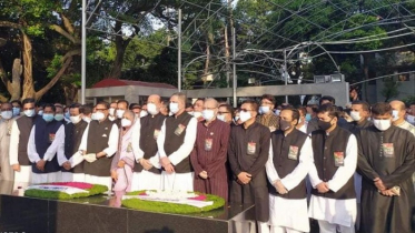 বঙ্গবন্ধু ও জাতীয় চার নেতার প্রতি বিভিন্ন সংগঠনের শ্রদ্ধা