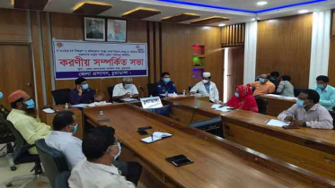 চুয়াডাঙ্গায় করোনা নিয়ন্ত্রণ ও প্রতিরোধ কমিটির সভা