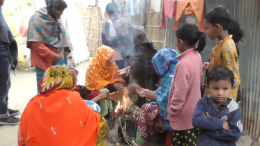 তেঁতুলিয়ায় শীত ও ঘন কুয়াশায় স্থবির জনজীবন