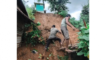 কক্সবাজারে পাহাড় ধসে নারী-শিশুসহ ৯ জনের মৃত্যু