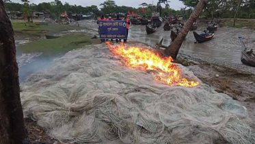 বঙ্গোপসাগর থেকে ১৫ লাখ মিটার কারেন্ট জাল উদ্ধার