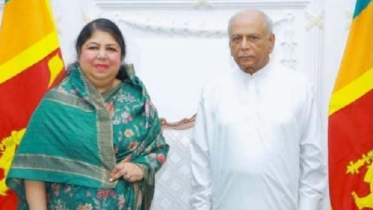 শ্রীলঙ্কার প্রধানমন্ত্রীর সাথে স্পিকারের সৌজন্য সাক্ষাৎ