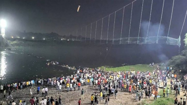 গুজরাটে ঝুলন্ত সেতুধসের ঘটনায় ৯ জন গ্রেপ্তার