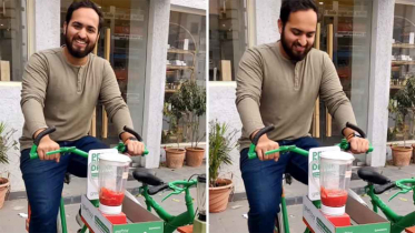 সাইকেল চালিয়েই তৈরি করতে পারবেন ফলের রস! 