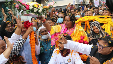 নারায়ণগঞ্জে আইভীর হ্যাট্রিক 