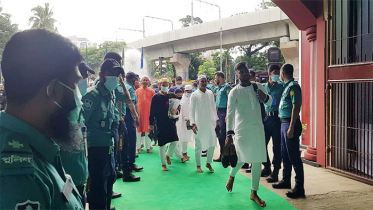 ঈদগাহে কঠোর নিরাপত্তা