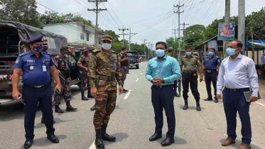 লকডাউন অমান্য করায় দোহারে ৮৭ জনকে জরিমানা