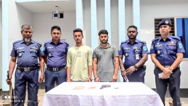 দোহারে বিদেশি পিস্তল, গুলি ও মাদকসহ আটক ২