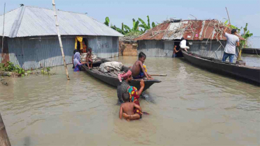 বন্যার পানি নামছে, ভোগান্তি কমেনি এতোটুকু (ভিডিও)