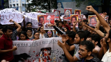 কলকাতায় চিকিৎসককে ধর্ষণের পর হত্যা, ভারত জুড়ে প্রতিবাদ