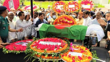 সিলেট কেন্দ্রীয় শহীদ মিনারে মুহিতকে শেষ শ্রদ্ধা