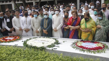 বঙ্গবন্ধুর সমাধিতে এফবিসিসিআই’র শ্রদ্ধা 