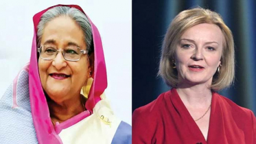 যুক্তরাজ্যের নতুন প্রধানমন্ত্রীকে হাসিনার অভিনন্দন 