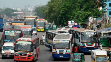 নতুন নিয়মে চলছে গণপরিবহন