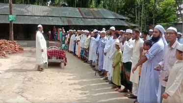 সীতাকুণ্ডে বিস্ফোরণে নিহত হাবিবুরের দাফন সম্পন্ন