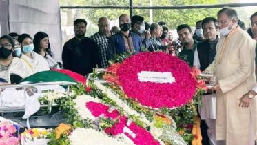 শ্রদ্ধা ও ভালোবাসায় আবৃত্তিশিল্পী হাসান আরিফকে শেষ বিদায় 