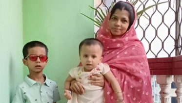 সন্তানদের নিয়ে পৃথিবীতে আরও বেঁচে থাকতে চান হুরে জান্নাত