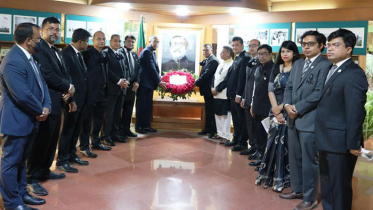 নয়াদিল্লিতে বাংলাদেশ মিশনে বঙ্গবন্ধুর প্রতি শ্রদ্ধা নিবেদন
