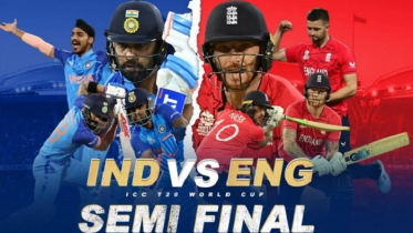 ফাইনালে পাকিস্তানের সঙ্গী হতে মুখিয়ে ভারত-ইংল্যাড