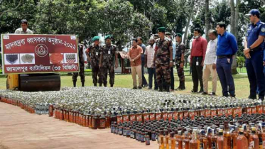 জামালপুরে ৬ কোটি টাকার মাদক ধ্বংস করলো বিজিবি