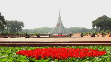 শহীদদের শ্রদ্ধা জানাতে প্রস্তুত স্মৃতিসৌধ