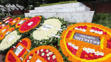 নজরুলের সমাধিতে বিভিন্ন সংগঠনের শ্রদ্ধা