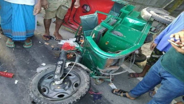 কুড়িগ্রামে প্রাইভেটকার-অটোরিকশার সংঘর্ষে নিহত ১