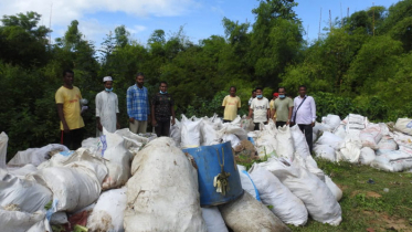 লামায় পরিচ্ছন্নতা সেবায় কোয়ান্টামের পাঁচ শতাধিক স্বেচ্ছাসেবক