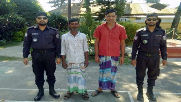 আশুগঞ্জে গাঁজাসহ আটক ২, পিকআপ ভ্যান জব্দ