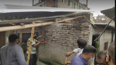 শ্যামপুর ও মান্ডায় ৫৫ অবৈধ স্থাপনা উচ্ছেদ