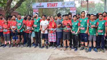 বঙ্গবন্ধুর জন্মশতবার্ষিকী উপলক্ষে ব্রাহ্মণবাড়িয়ায় ম্যারাথন