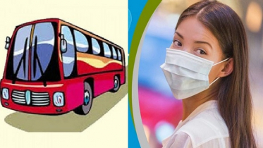 গণপরিবহনে মাস্ক ব্যবহারের নির্দেশ 